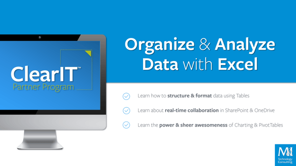 Organize & Analyze Data with Excel