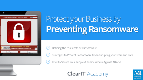 Protect your Business by Preventing Ransomware