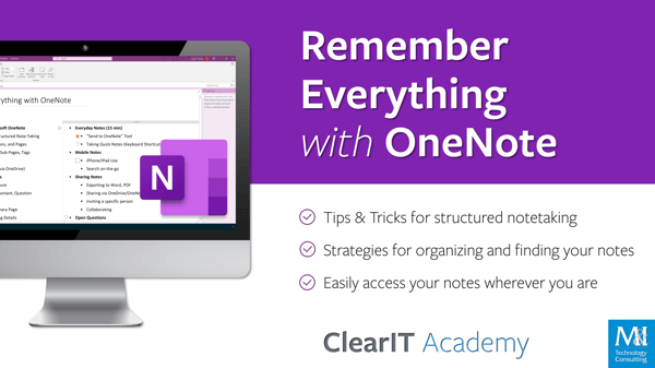 Remember Everything with OneNote