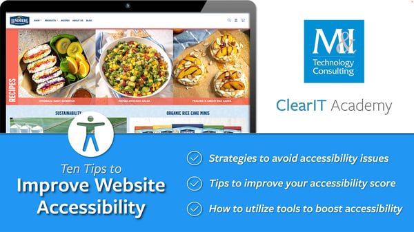 Ten Tips to Improve Website Accessibility